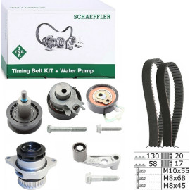 INA 530 0089 30 Wasserpumpe + Zahnriemensatz INA 530 0089 30 Wasserpumpe + Zahnriemensatz