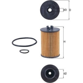 Ölfilter OX 382D Ölfilter OX 382D