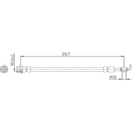 Bremsschlauch 4112230 Bremsschlauch 4112230