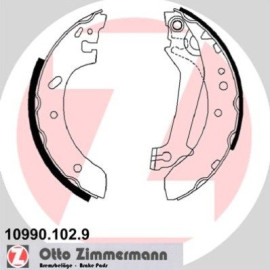 Bremsbackensatz 10990.102.9