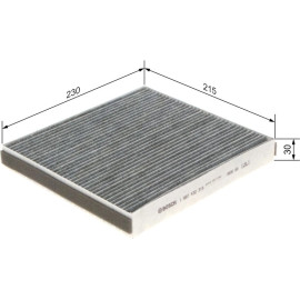 BOSCH 1 987 432 319 Innenraumfilter BOSCH 1 987 432 319 Innenraumfilter