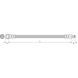 Bremsschlauch 4110126 Bremsschlauch 4110126