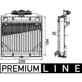 Ölkühler, Automatikgetriebe CLC 102 000P