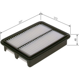 BOSCH F 026 400 457 Luftfilter