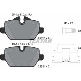 Bremsbelagsatz, Scheibenbremse 2362303 Bremsbelagsatz, Scheibenbremse 2362303