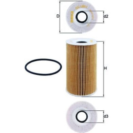 Ölfilter OX 128/1D