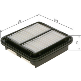 BOSCH 1 987 429 164 Luftfilter