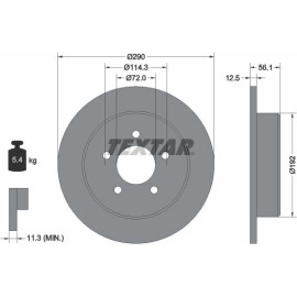 Bremsscheibe 92108400