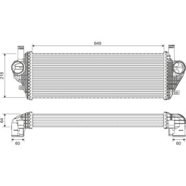 Ladeluftkühler 822903