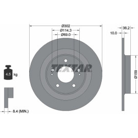 Bremsscheibe 92267403 Bremsscheibe 92267403