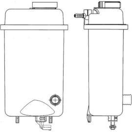 Ausgleichsbehälter, Kühlmittel CRT 52 000S Ausgleichsbehälter, Kühlmittel CRT 52 000S