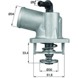 Thermostat, Kühlmittel TI 55 92D