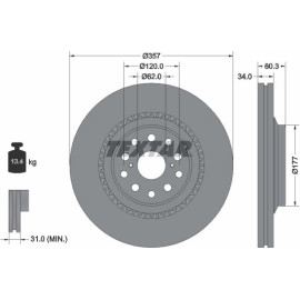 Bremsscheibe 92224303