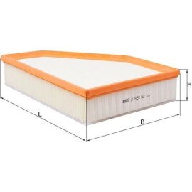 Luftfilter LX 3985/1 Luftfilter LX 3985/1