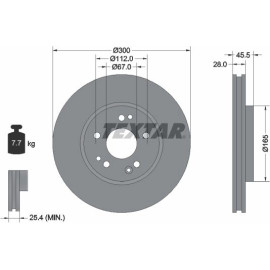 Bremsscheibe 92057900