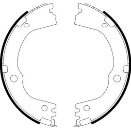 Bremsbackensatz, Feststellbremse 8DA 355 051-211