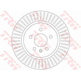 TRW DF6371 Bremsscheibe