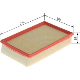 BOSCH 1 457 433 264 Luftfilter BOSCH 1 457 433 264 Luftfilter