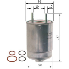 Kraftstofffilter F 026 402 067 Kraftstofffilter F 026 402 067