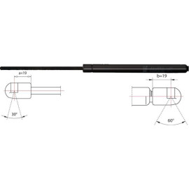 Gasfeder, Koffer-/Laderaum 2110461 Gasfeder, Koffer-/Laderaum 2110461