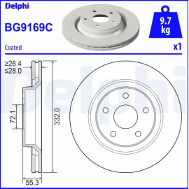 Bremsscheibe BG9169C Bremsscheibe BG9169C
