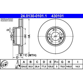 Bremsscheibe 24.0130-0101.1