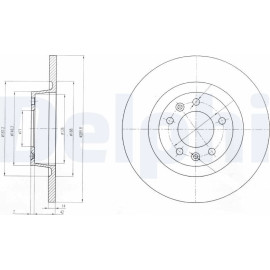 Bremsscheibe BG4085