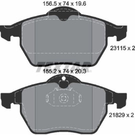 Bremsbelagsatz, Scheibenbremse 2311502 Bremsbelagsatz, Scheibenbremse 2311502