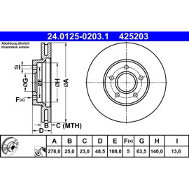 Bremsscheibe 24.0125-0203.1