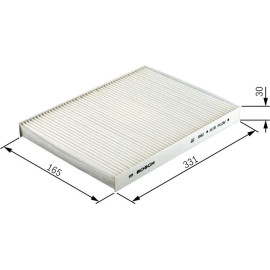 BOSCH 1 987 432 376 Innenraumfilter