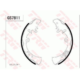 Bremsbackensatz GS7811