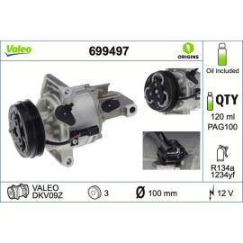 Kompressor, Klimaanlage 699497