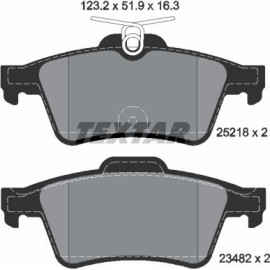 Bremsbelagsatz, Scheibenbremse 2521801 Bremsbelagsatz, Scheibenbremse 2521801