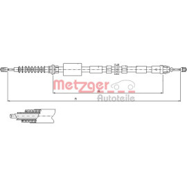 Seilzug, Feststellbremse 11.5511 Seilzug, Feststellbremse 11.5511