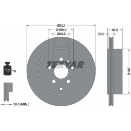 Bremsscheibe 92162803