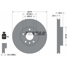 Bremsscheibe 92292303
