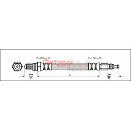Bremsschlauch 4114804