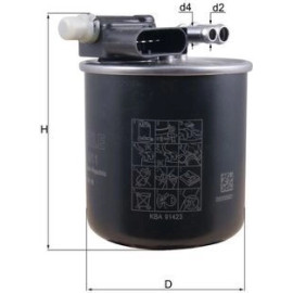 Kraftstofffilter KL 911 Kraftstofffilter KL 911