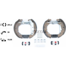 Bremsbackensatz 84057301 Bremsbackensatz 84057301