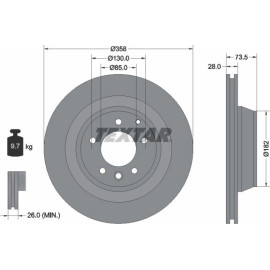 Bremsscheibe 92151403