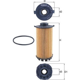Ölfilter OX 1218D