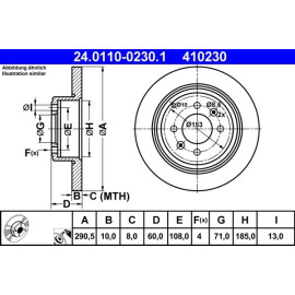 Bremsscheibe 24.0110-0230.1