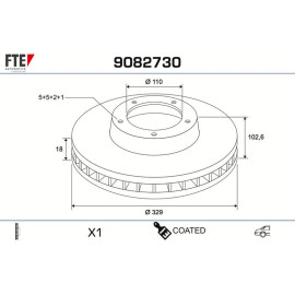 Bremsscheibe 9082730