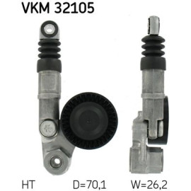 Spannrolle, Keilrippenriemen VKM 32105 Spannrolle, Keilrippenriemen VKM 32105
