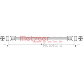 Bremsschlauch 4110877 Bremsschlauch 4110877