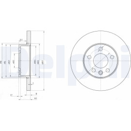Bremsscheibe BG3415 Bremsscheibe BG3415