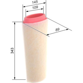 BOSCH 1 457 433 588 Luftfilter