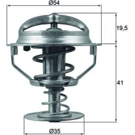 Thermostat, Kühlmittel TX 164 82D Thermostat, Kühlmittel TX 164 82D