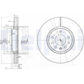 Bremsscheibe BG3772C