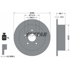 Bremsscheibe 92171603